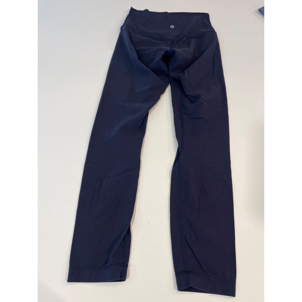 Lululemon High-Waisted Navy Blue Align Leggings Yoga Pants Womens Size S - Picture 2 of 9